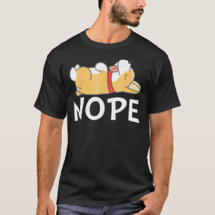 T-shirt Joli Corgi Paresseux Non pour Jour de Paresse