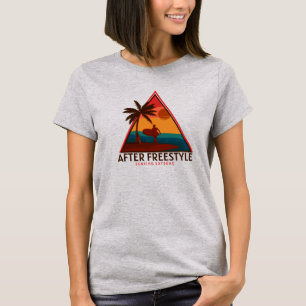 T-shirt Joli design après Freestyle Retro Silhouette