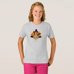 T-shirt Joli dindon de Thanksgiving classique/vintage