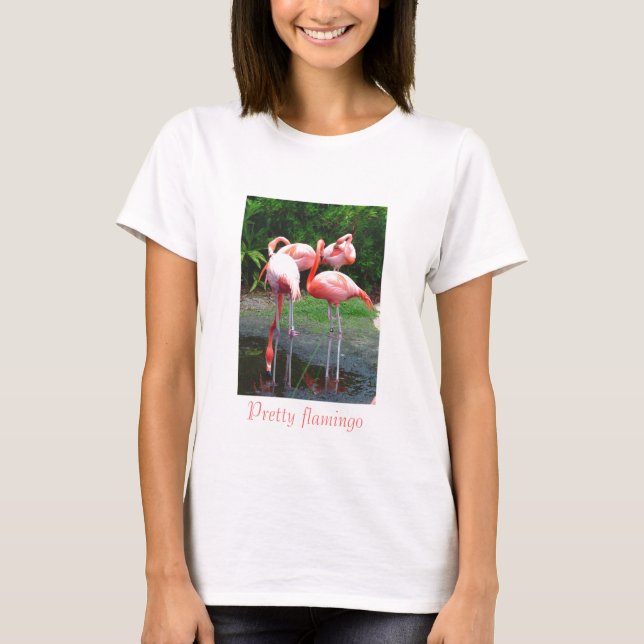 T-shirt Joli flamant (Devant)
