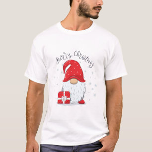 T-shirt Joli gnome Joyeux Noël.