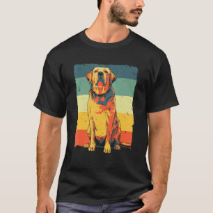 T-shirt Joli Golden Retriever Pour Hommes Femmes Vintage G