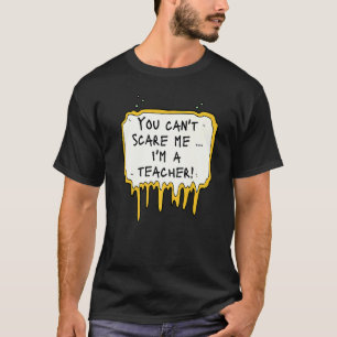 T-shirt Joli Halloween effrayant pour hommes femmes Enseig
