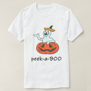 T-shirt Joli Halloween Ghost Jack-o'-lantern Jeter Un Coup