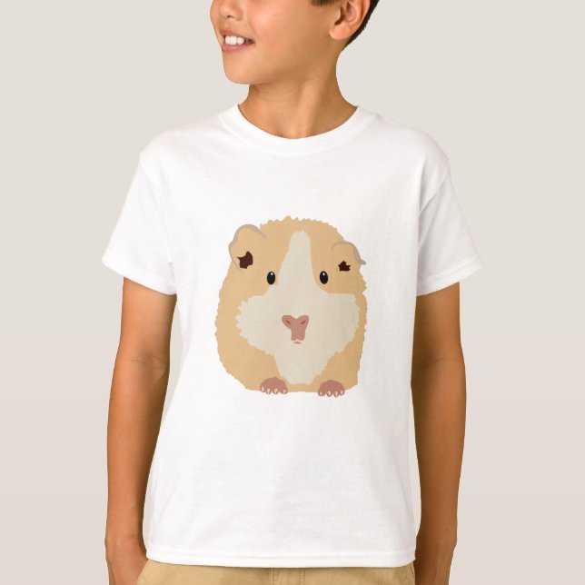 T-shirt Joli hamster drôle Brown (Devant)
