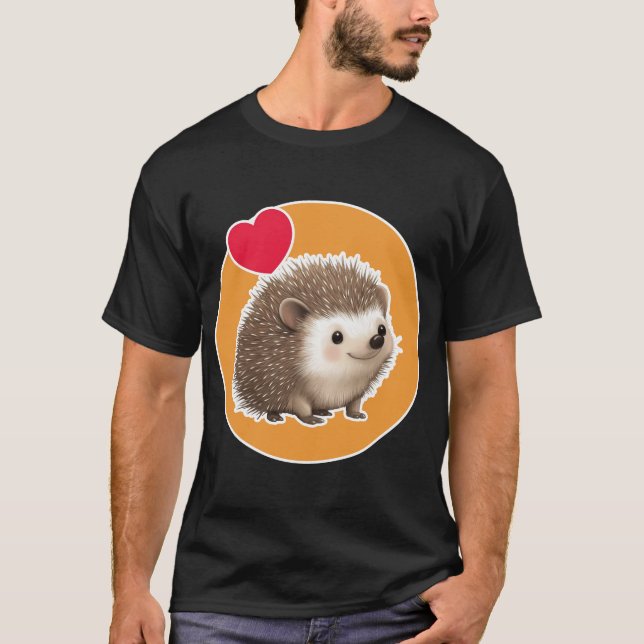 T-shirt Joli hérisson (Devant)