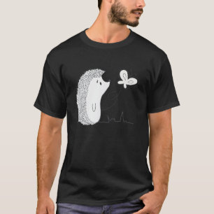 T-shirt Joli hérisson Vintage