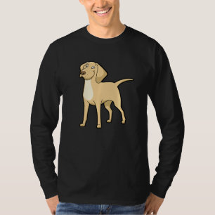 T-shirt Joli Jaune Labrador Golden Retriever Chien