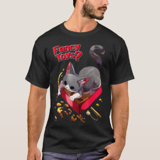 T-shirt Joli jouet de chat fantaisie