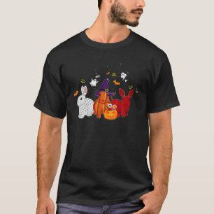 T-shirt Joli lapin en costume d'Halloween Rabbit Zombie av