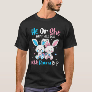 T-shirt Joli Lapin Lui Ou Elle Qu'Est-Ce Que Notre Petit B
