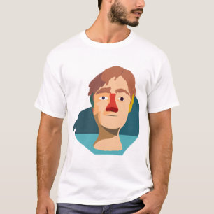 T-shirt Joli Male Dayglow Musician Chanteur Cadeau Pour Fa