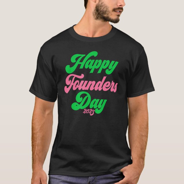 T-shirt Joli mignon aka janvier 15 fondateurs jour 2023 1 (Devant)