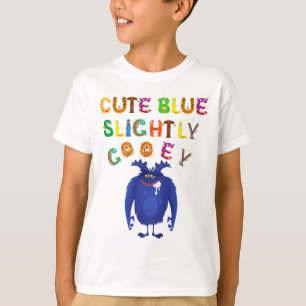 T-shirt Joli Monster Bleu Enfants