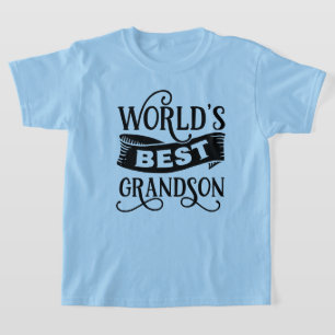T-shirt Joli mot art du monde meilleur petit-fils