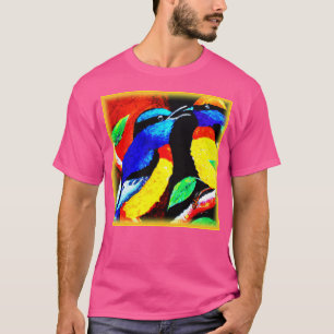 T-shirt Joli Oiseaux Couple. Commandez dès maintenant
