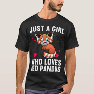 T-shirt Joli Panda Roux Panda Roux