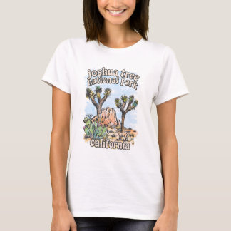 T-shirt Joli paysage du parc national de Joshua Tree