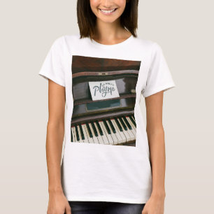 T-shirt Joli piano