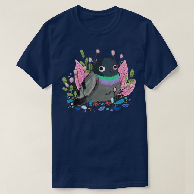 T-shirt Joli pigeon 11 (Design devant)