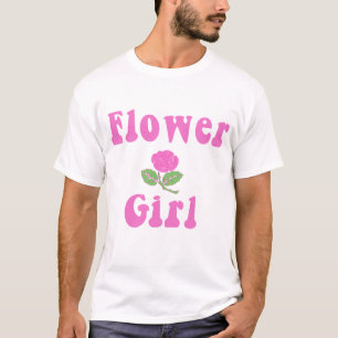 T-shirt Joli produit Flower Girl