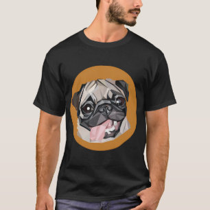 T-shirt Joli pug