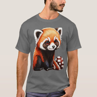 T-shirt Joli sable rouge drôle