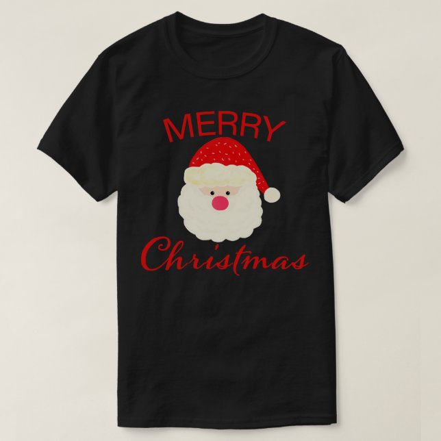 T-shirt joli santa claus 1 (Design devant)
