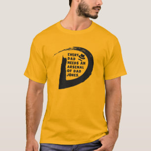 T-shirt Joli texte de design Mon père est sur le point de
