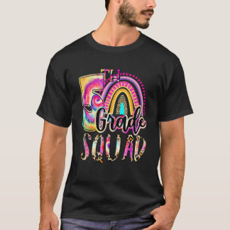 T-shirt Joli Tie Dye 5e année équipe professeur élève dos