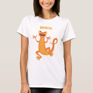 T-shirt Joli triton orangé joyeux