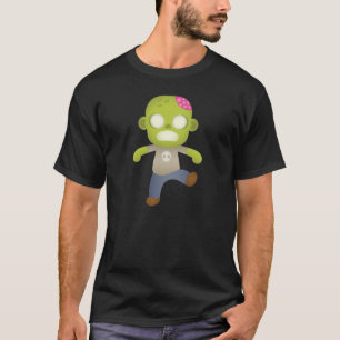 T-shirt Joli zombie de dessin animé