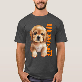 T-shirt Jolie amie fille chien