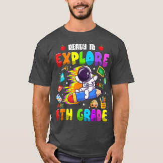 T-shirt Jolie astronaute garçons filles prêtes à faire l'é