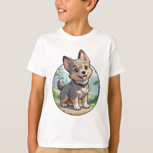 T-shirt Jolie Chemise Suédoise Vallhunt en caricature chie