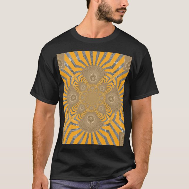 T-shirt Jolie conception de motif symétrique extraordinair (Devant)