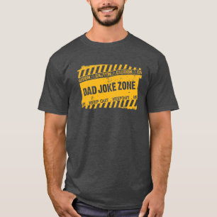 T-shirt Jolie conception de texte Garder dehors Papa Zone