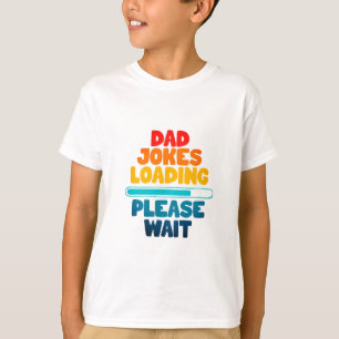 T-shirt Jolie conception de texte papa Joke Chargement Veu