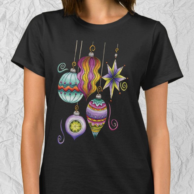 T-shirt Jolie décoration de Noël, élégante et fantaisie (Créateur téléchargé)