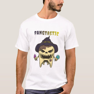T-shirt Jolie fangtastic Halloween Tee