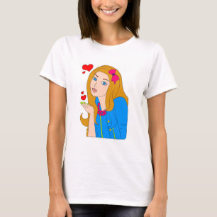 T-shirt Jolie fille