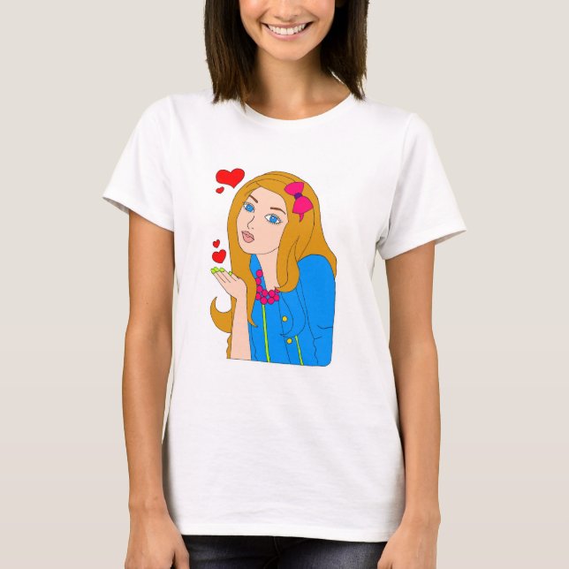 T-shirt Jolie fille (Devant)