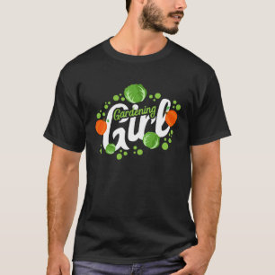 T-shirt Jolie fille de jardinage Jardin potager Jardinie
