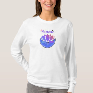 T-shirt Jolie fleur de lotus et design de lune T-Shirt.