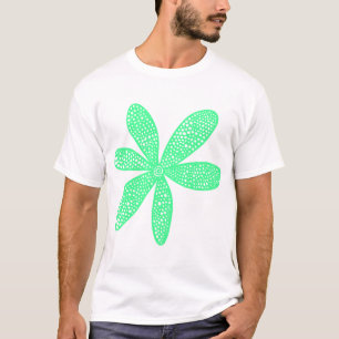 T-shirt Jolie Fleur - Vert Menthe