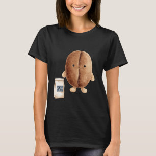 T-shirt Jolie Grain de Café