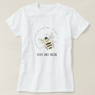 T-shirt Jolie Grand-Mère à Apiculture Pastel Neutre Baby S