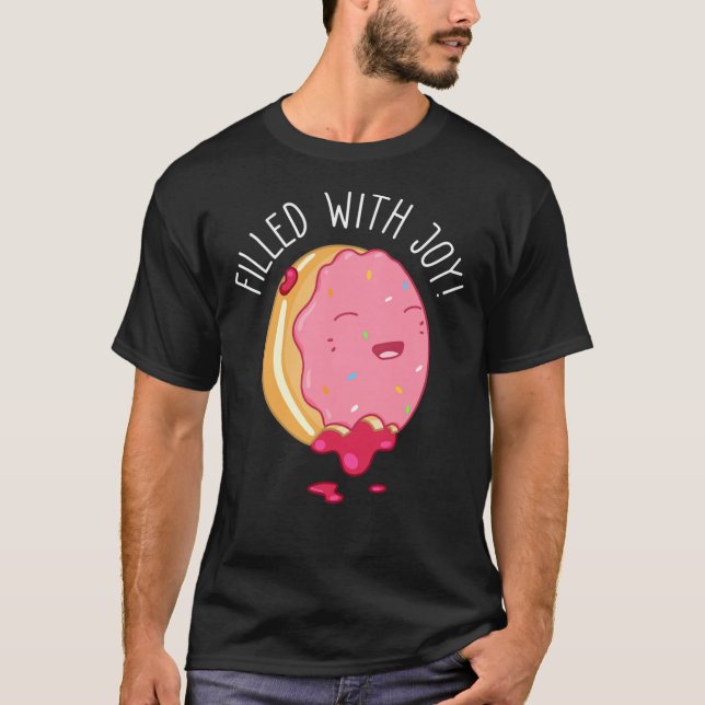 T-shirt Jolie Jelly Donut Doughnut Lo (Devant)