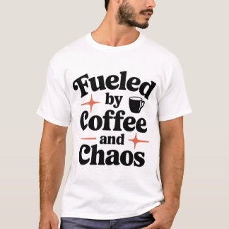 T-shirt Jolie journée avec du café