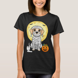 T-shirt Jolie maman chien Halloween pleine lune chiot farc